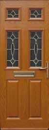 Golden Oak Composite Door Worthing Windows